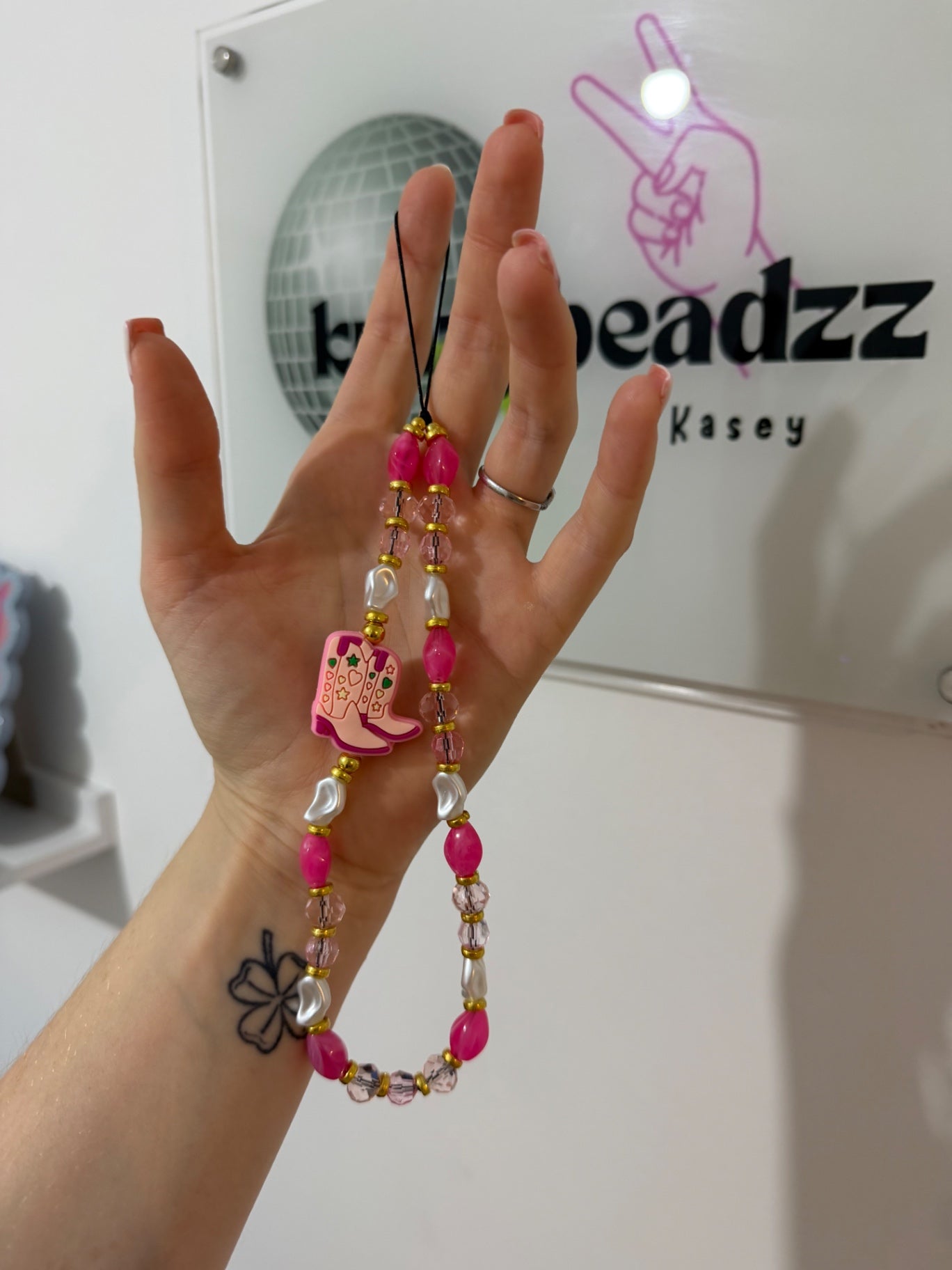 ‘Cowgirl’ phone charm