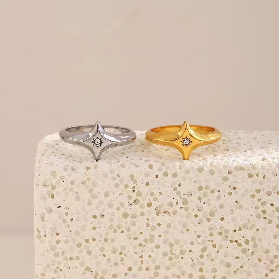 Nova Star Ring Silver S7