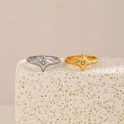 Nova Star Ring Silver S7