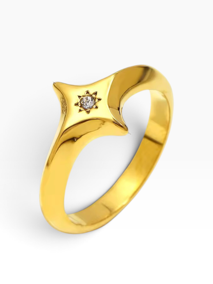 Nova Star Ring Silver S8
