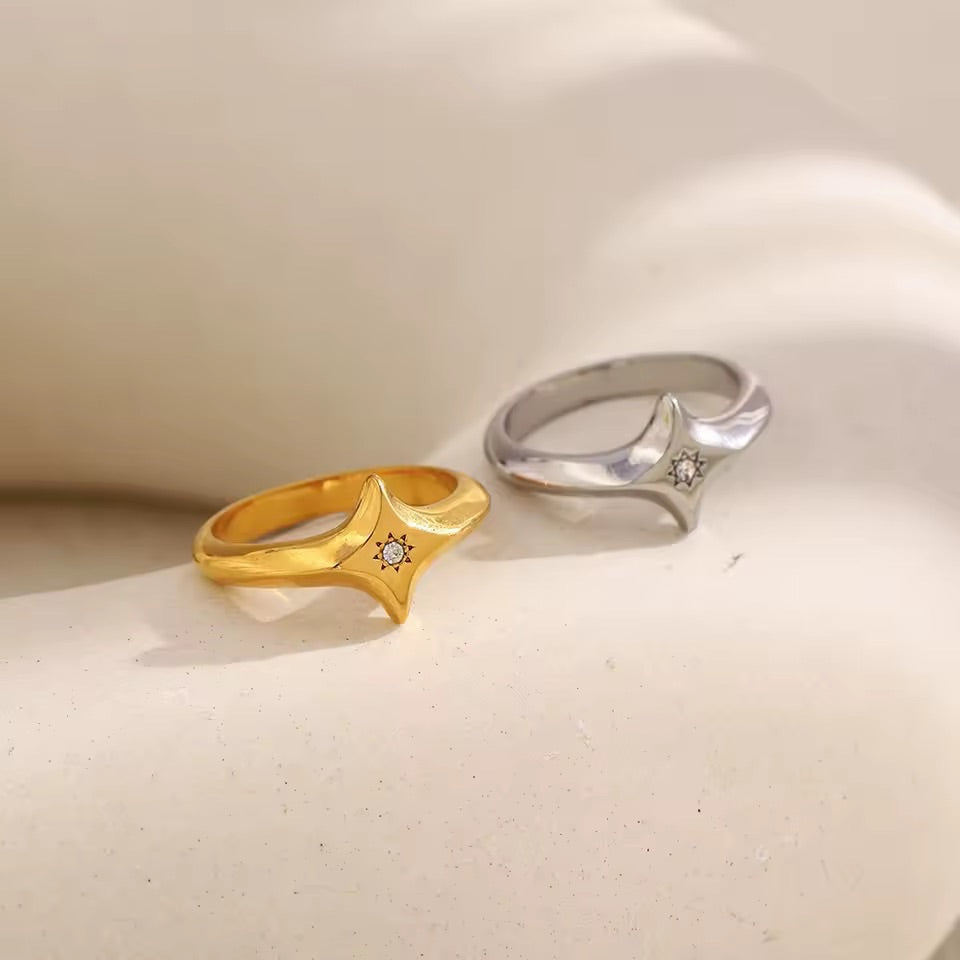Nova Star Ring Silver S6