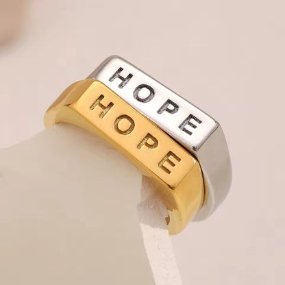 Hope Rings Silver Size 7