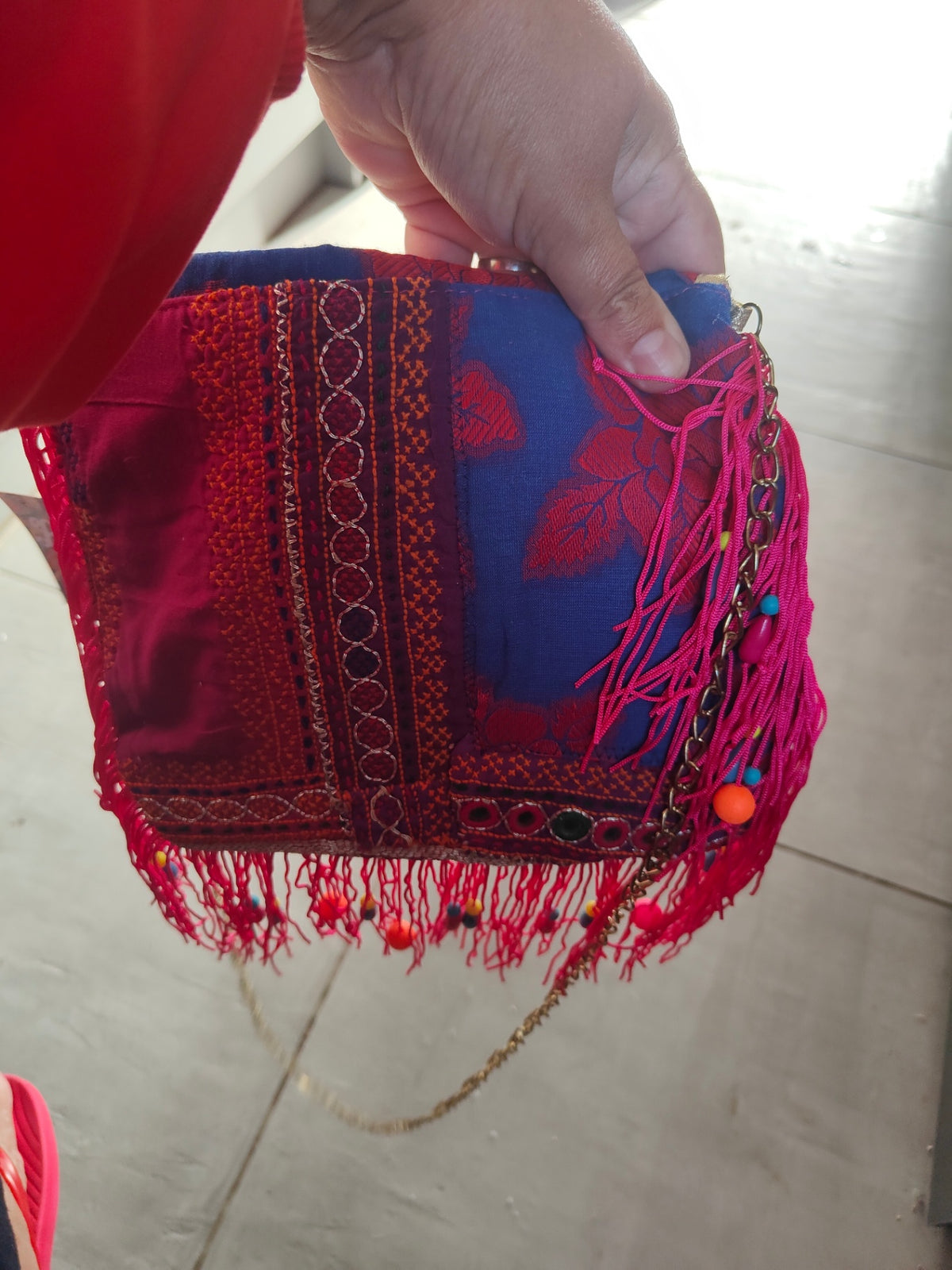 Mini tassel bag - sample