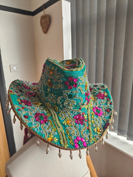 DOLLY cowboy jewel hat