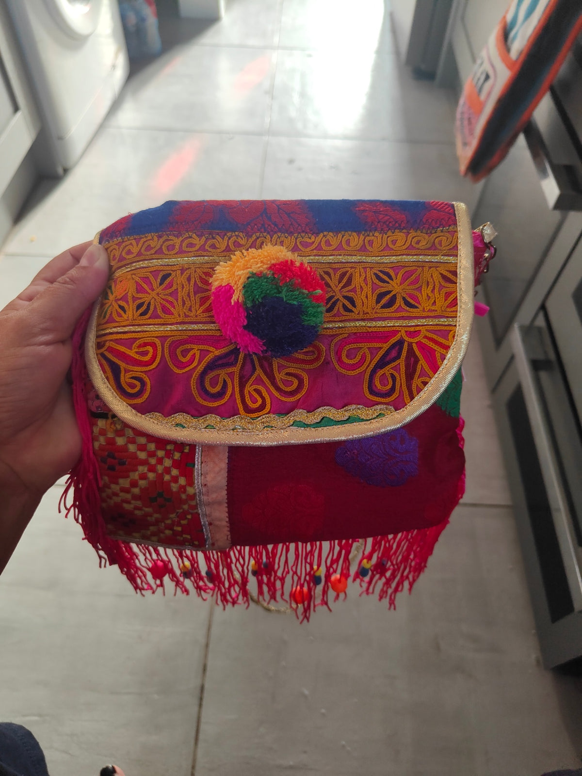 Mini tassel bag - sample