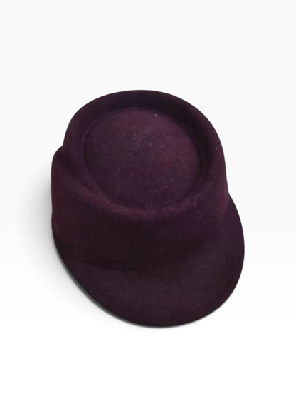 Smart Wool Cap Adjustable Burgandy