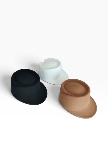 Smart Wool Cap Adjustable Camel