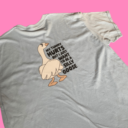 Silly goose blue tshirt