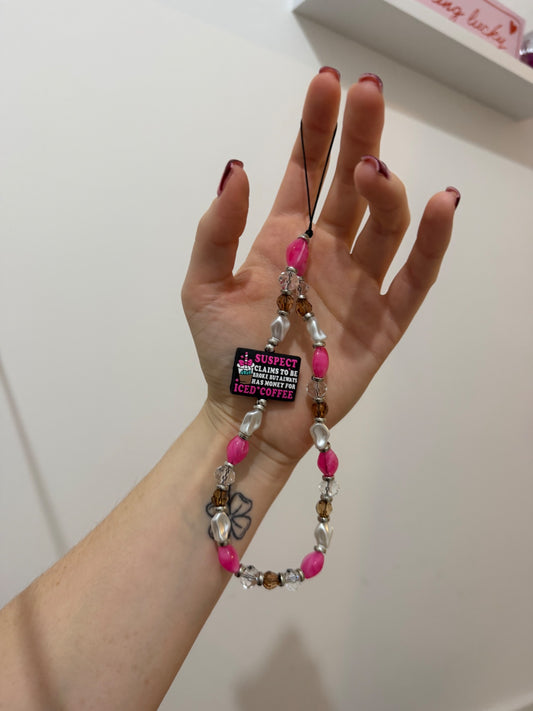 ‘Coffee suspect’ phone charm