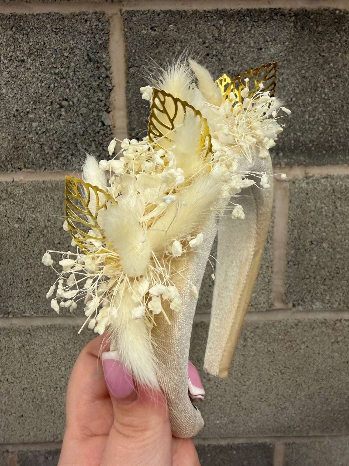Cream dream headband 