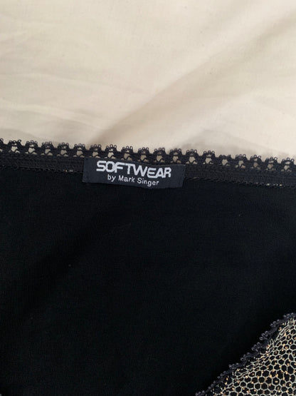 vintage black & gold top 