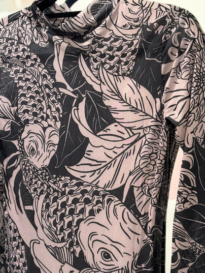 Koi Mesh Dress