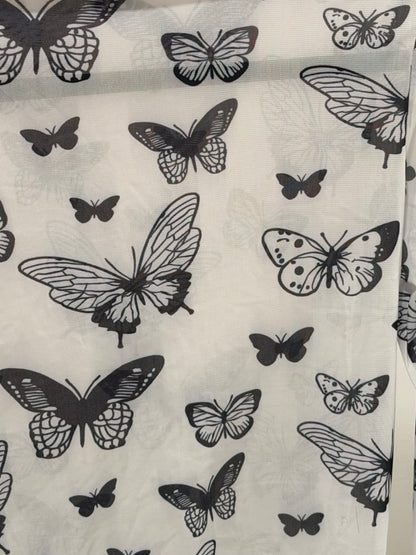 Butterfly Sheer Top