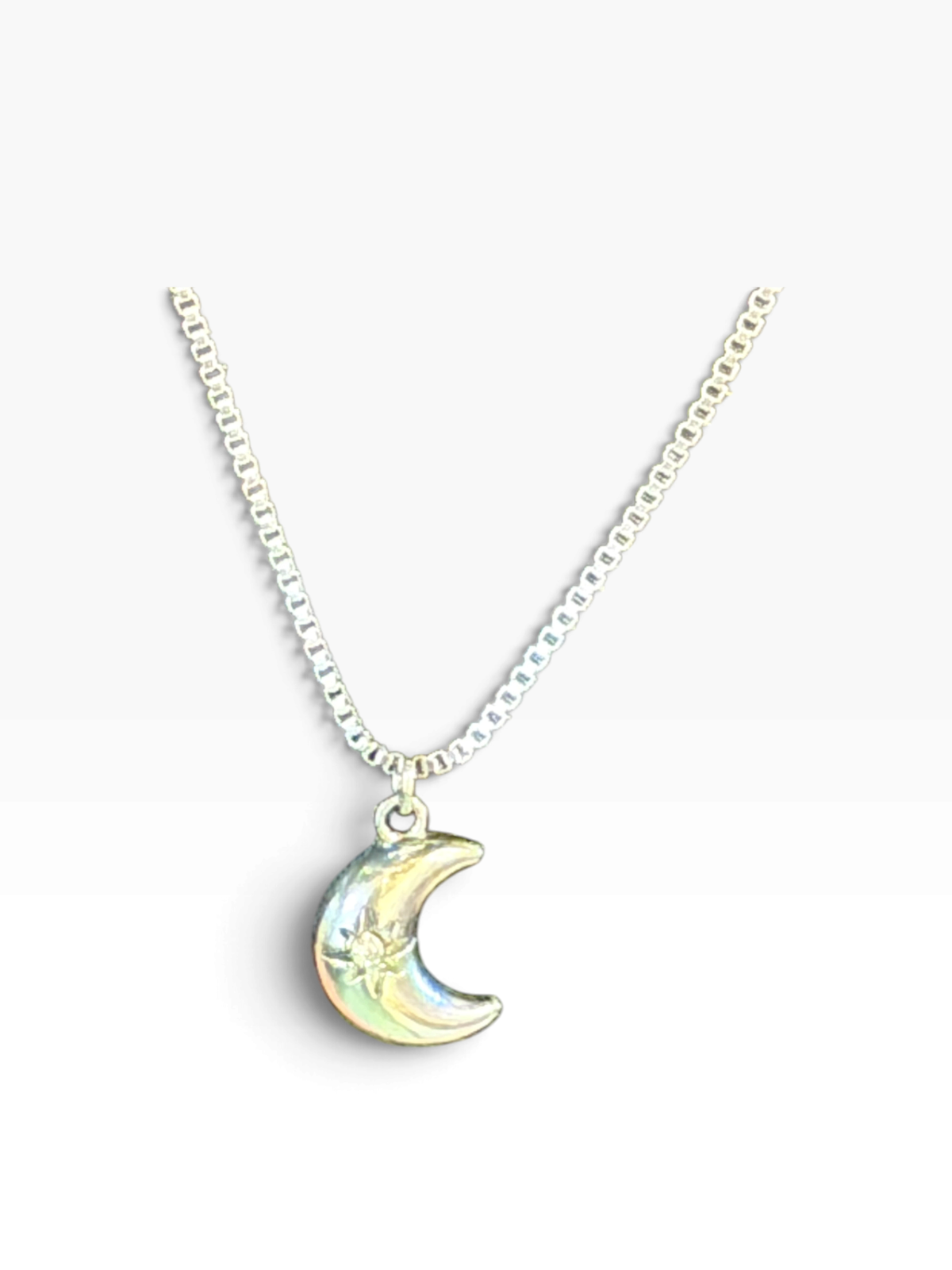 Moon Crystal pendant Necklace 