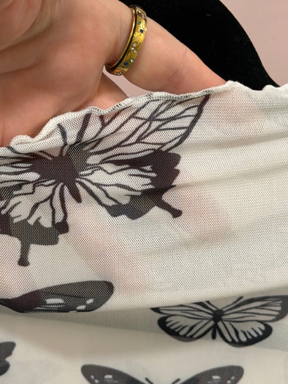 Butterfly Sheer Top