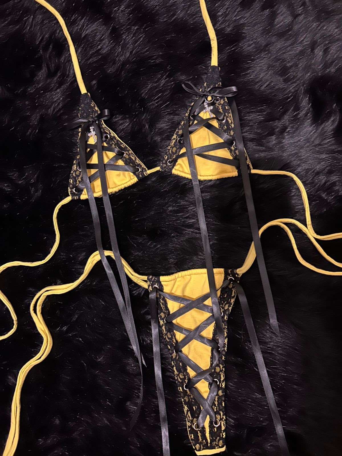 YELLOW PURITY 4 PIECE SET - S