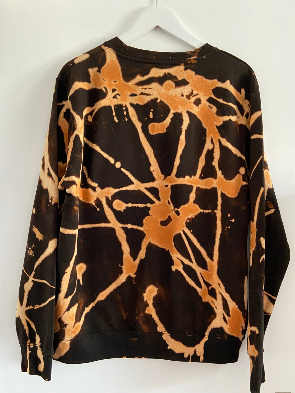 Bleach Dye Labubu Sweatshirt