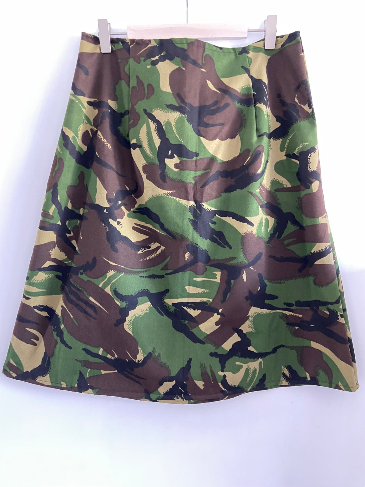 Camouflage Straight Skirt