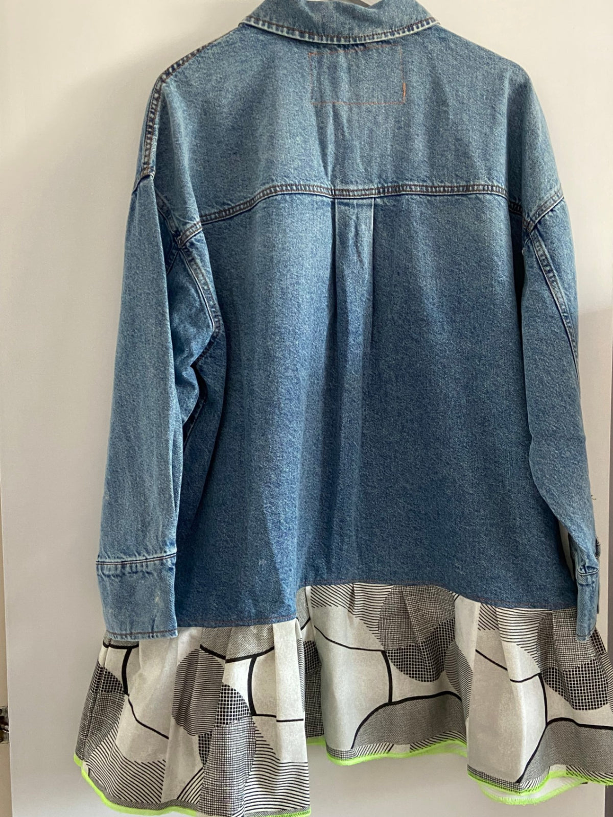 Oversized Denim Dress