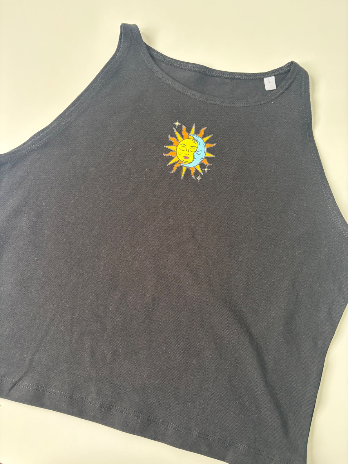SUN/MOON CROP TANK TOP LARGE THE MAGIC LABEL