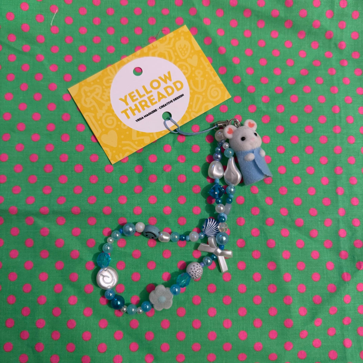 Critter phone charm 