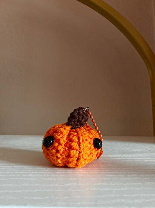 Pumpkin keyring 