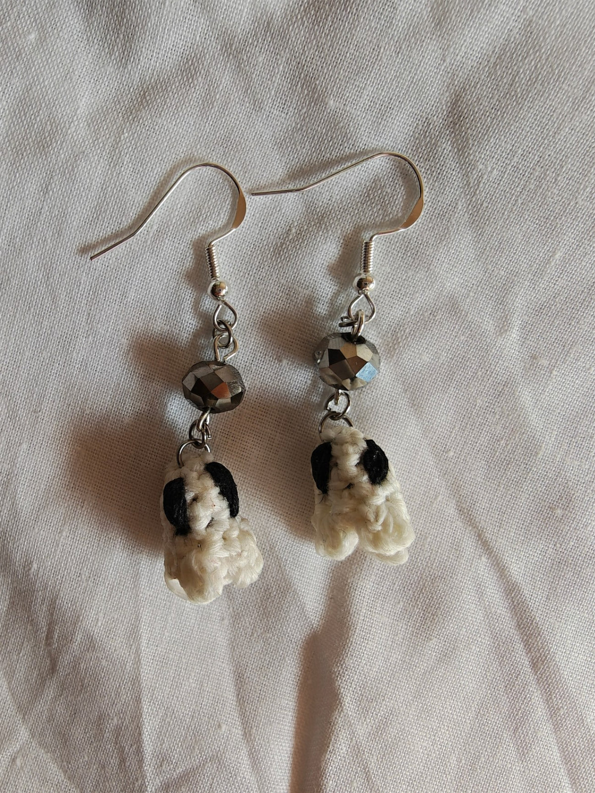 Disco ghosts Halloween earrings 