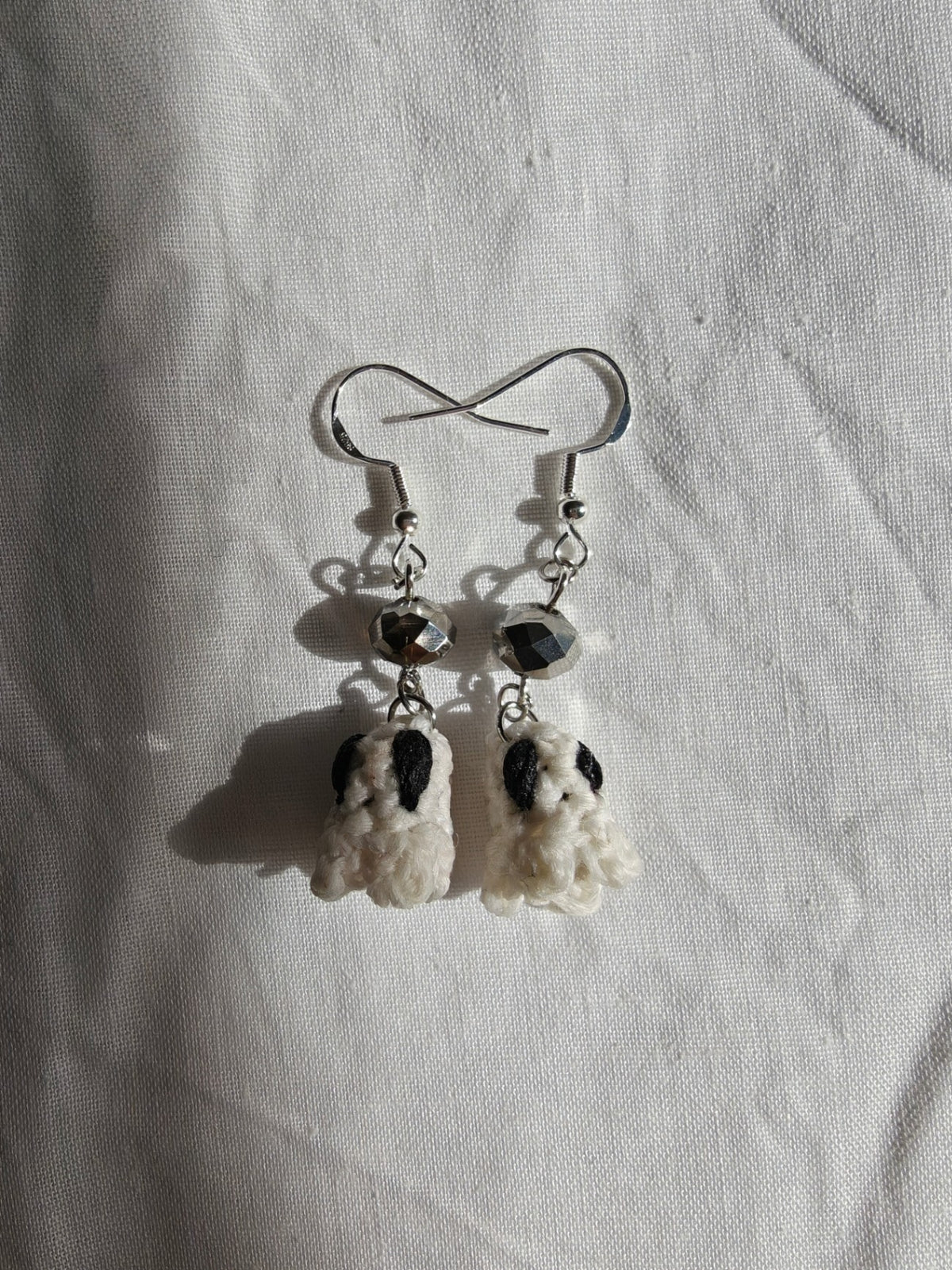 Disco ghosts Halloween earrings 