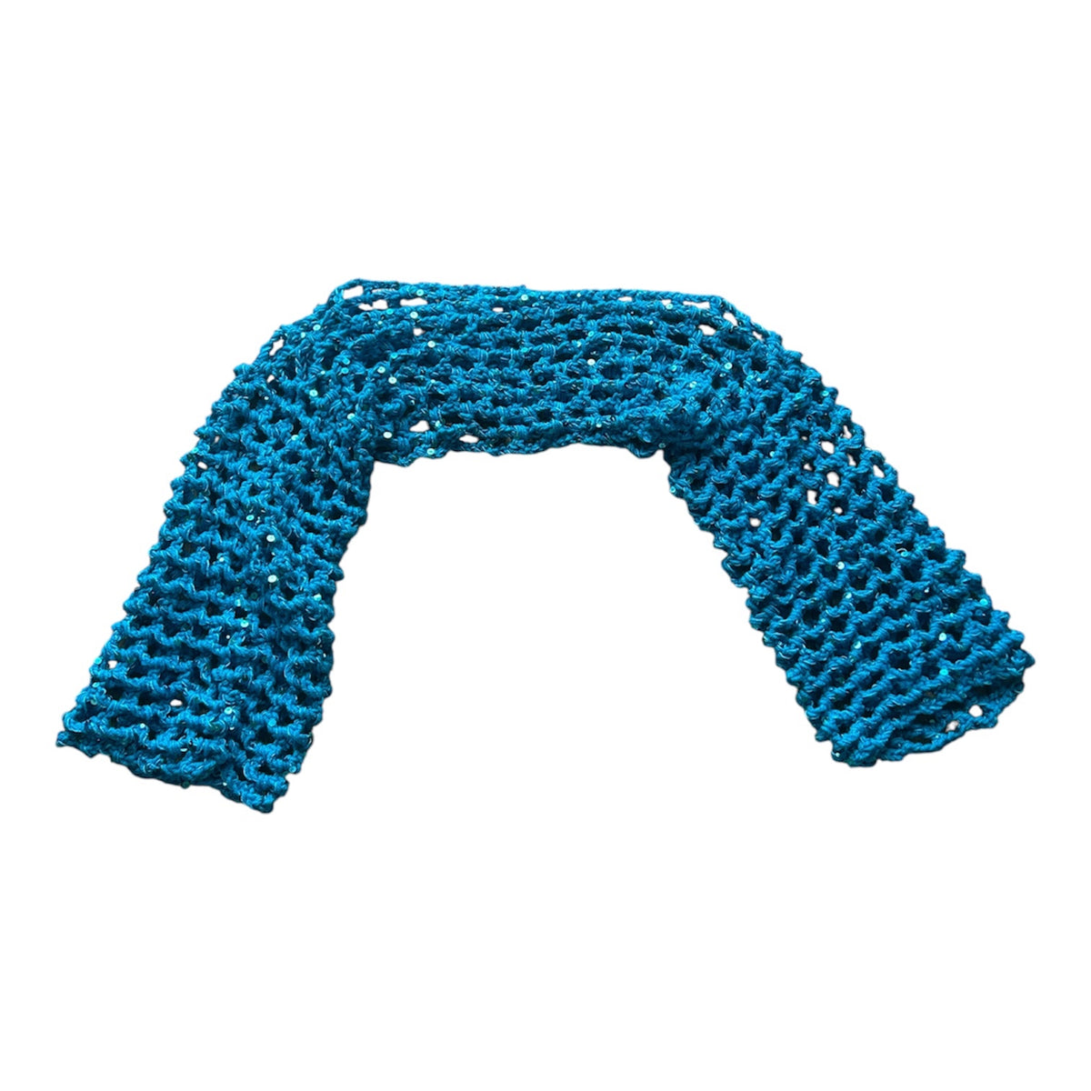 Blue sequin shrug