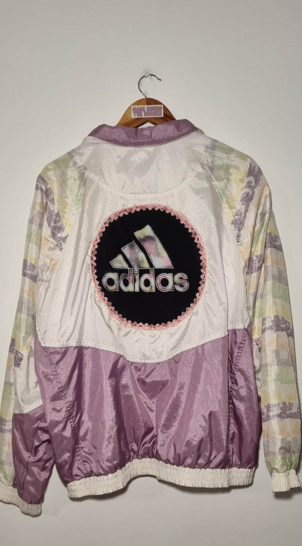 Pastel Retro Custom Windbreaker 