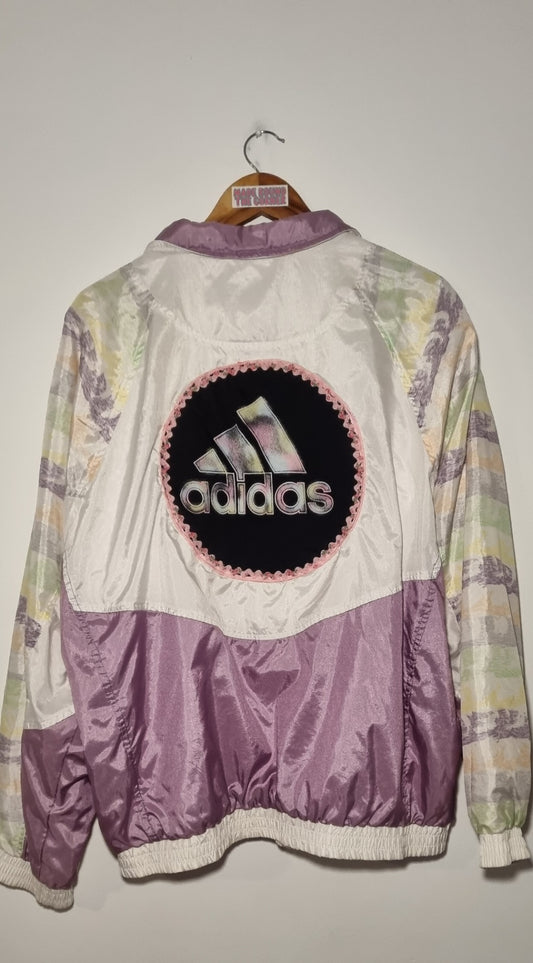 Pastel Retro Custom Windbreaker 