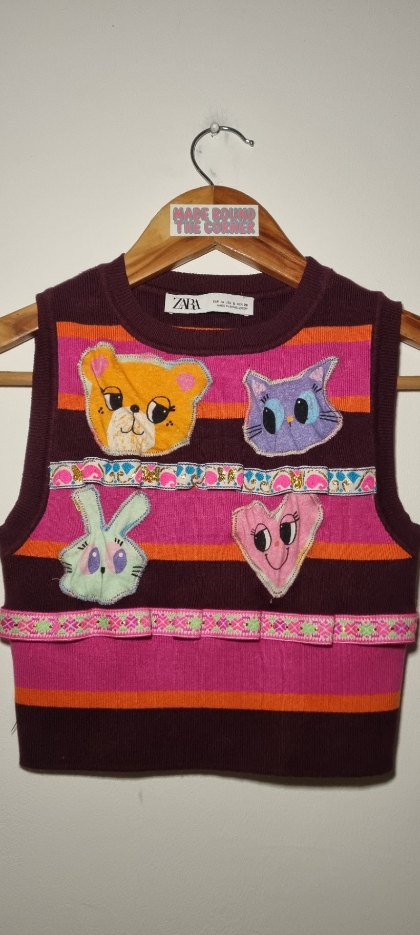 Colourful Cute Character Tank Top 