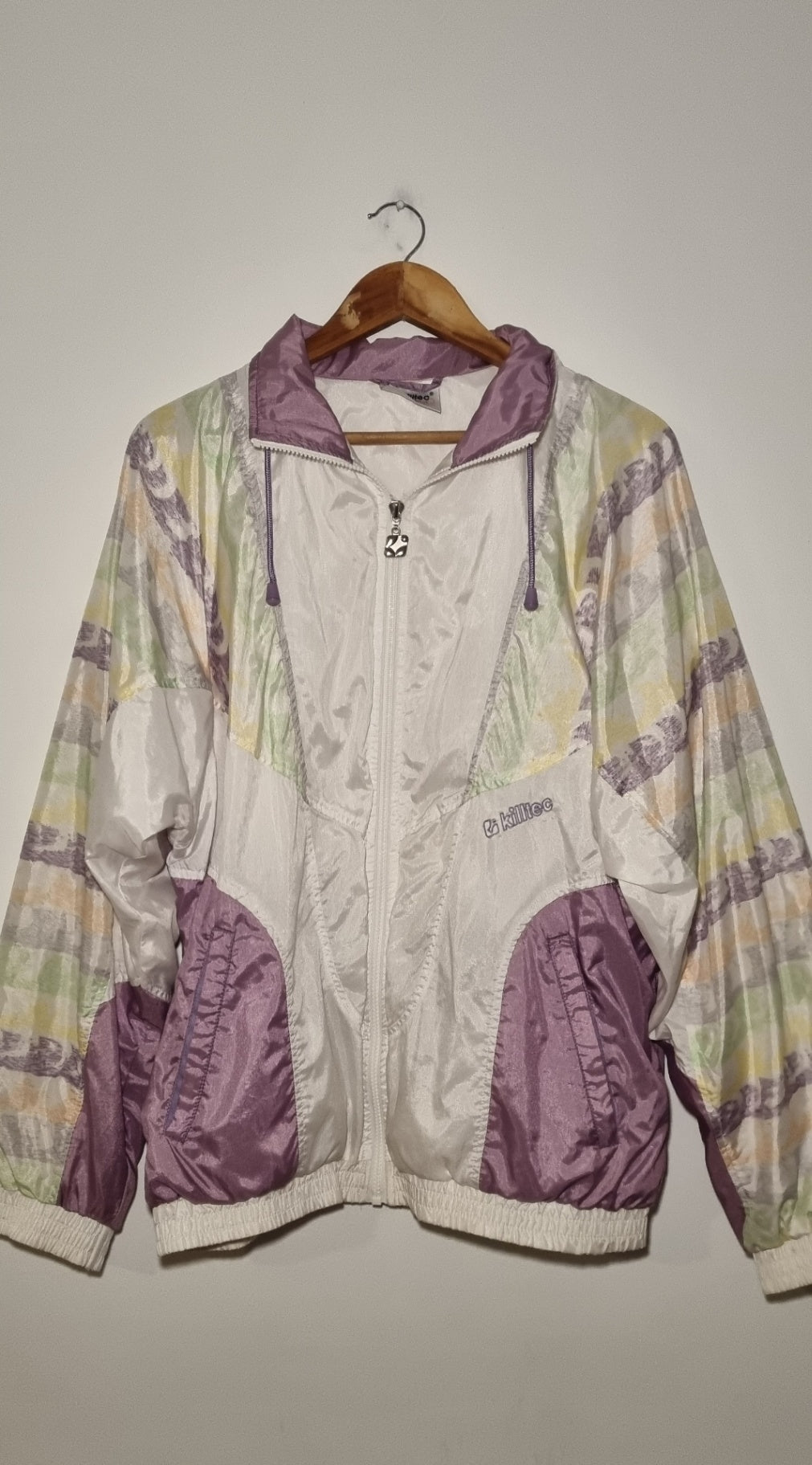 Pastel Retro Custom Windbreaker 