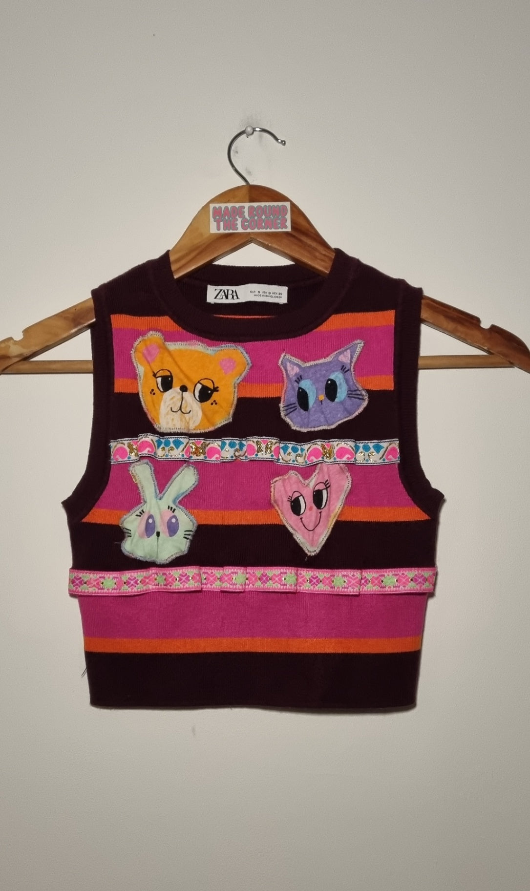 Colourful Cute Character Tank Top 