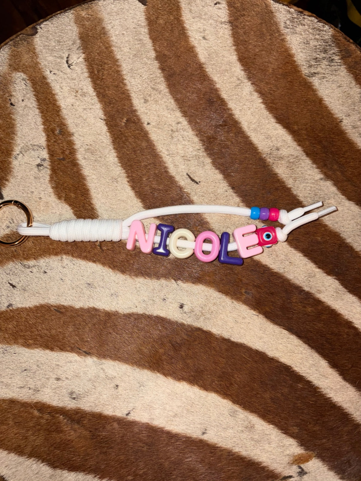 ‘Nicole’ bag charm