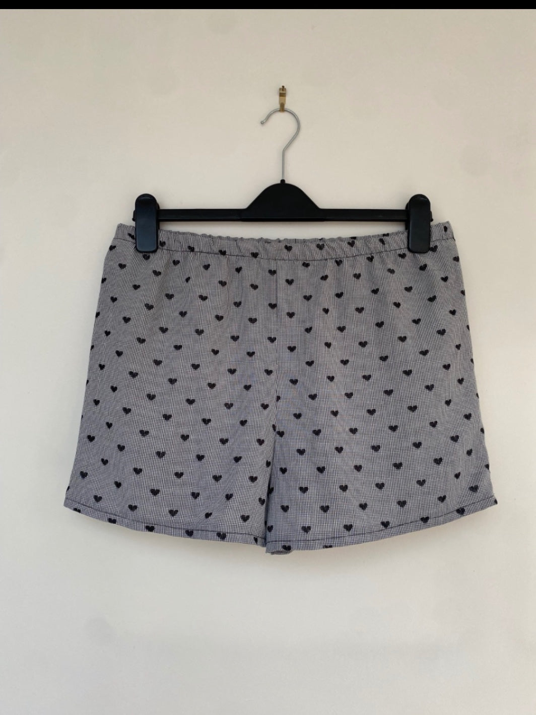 Handmade heart shorts