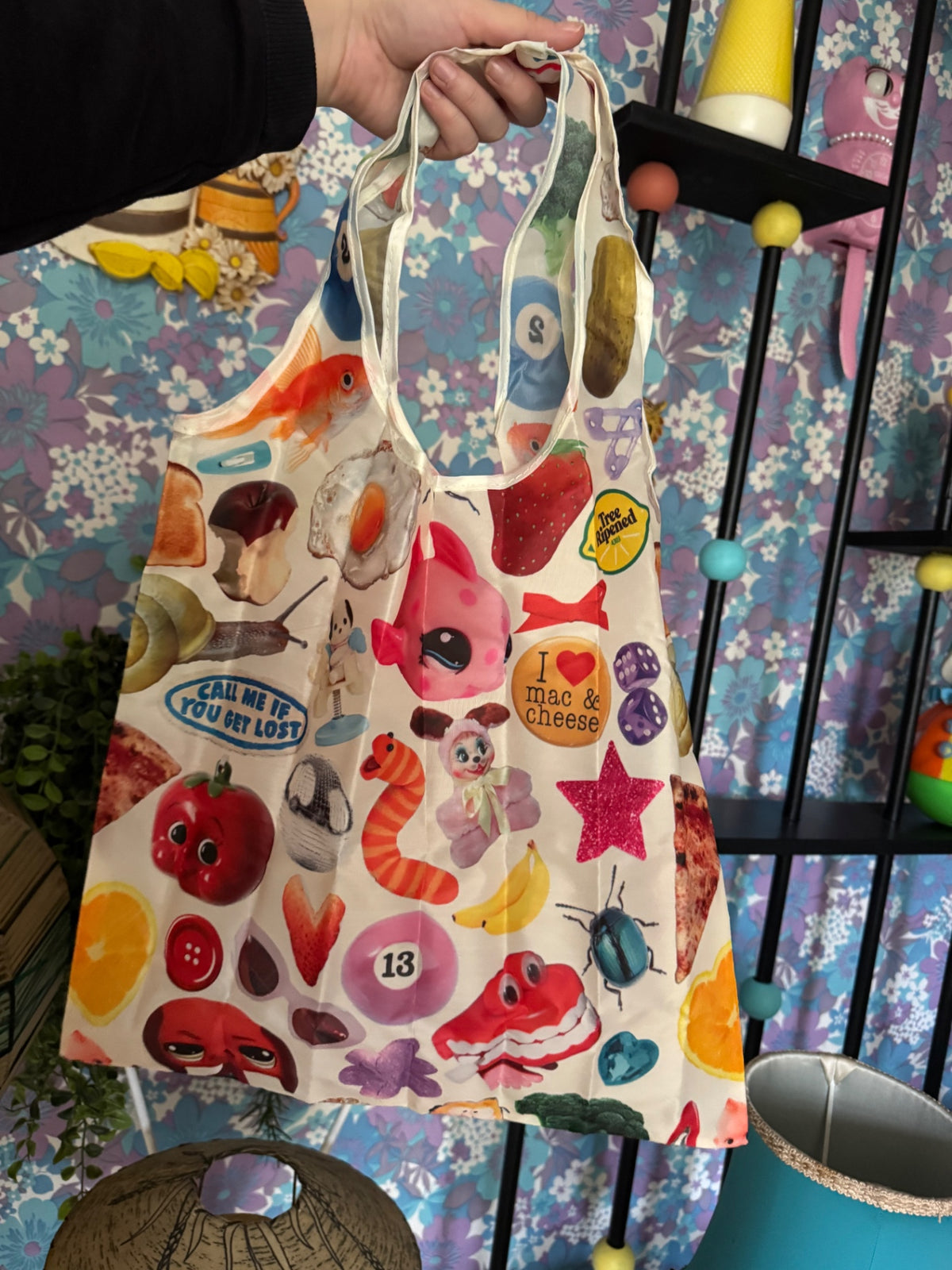 Trinket fold away bag 