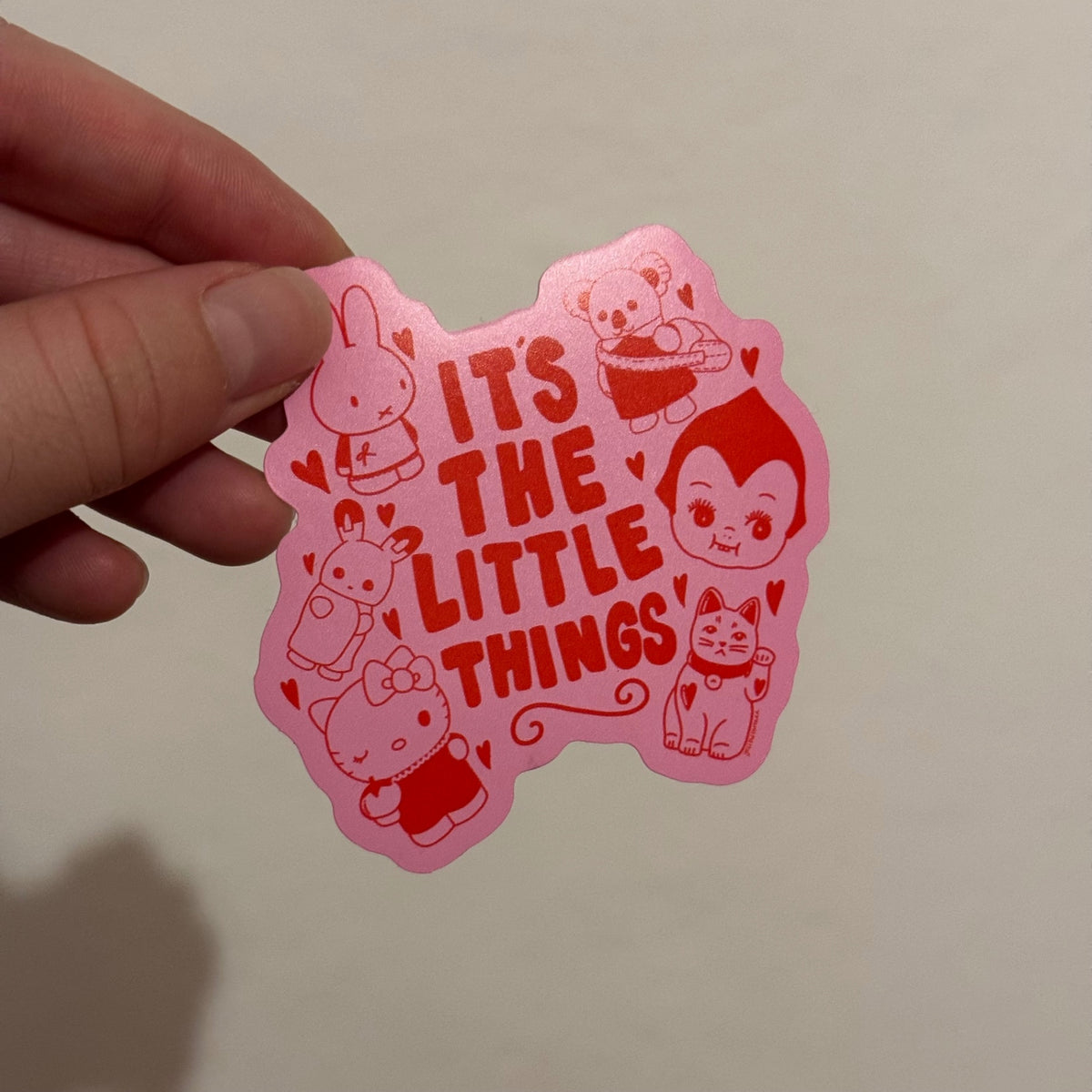 Little Things sticker 