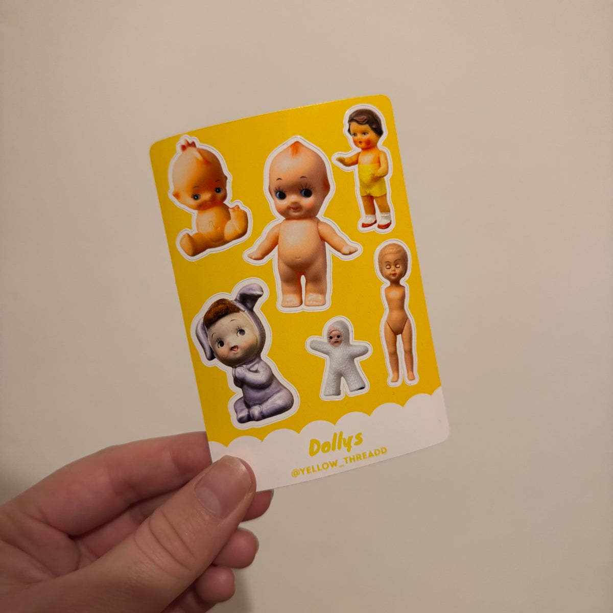 Dolly sticker sheet 