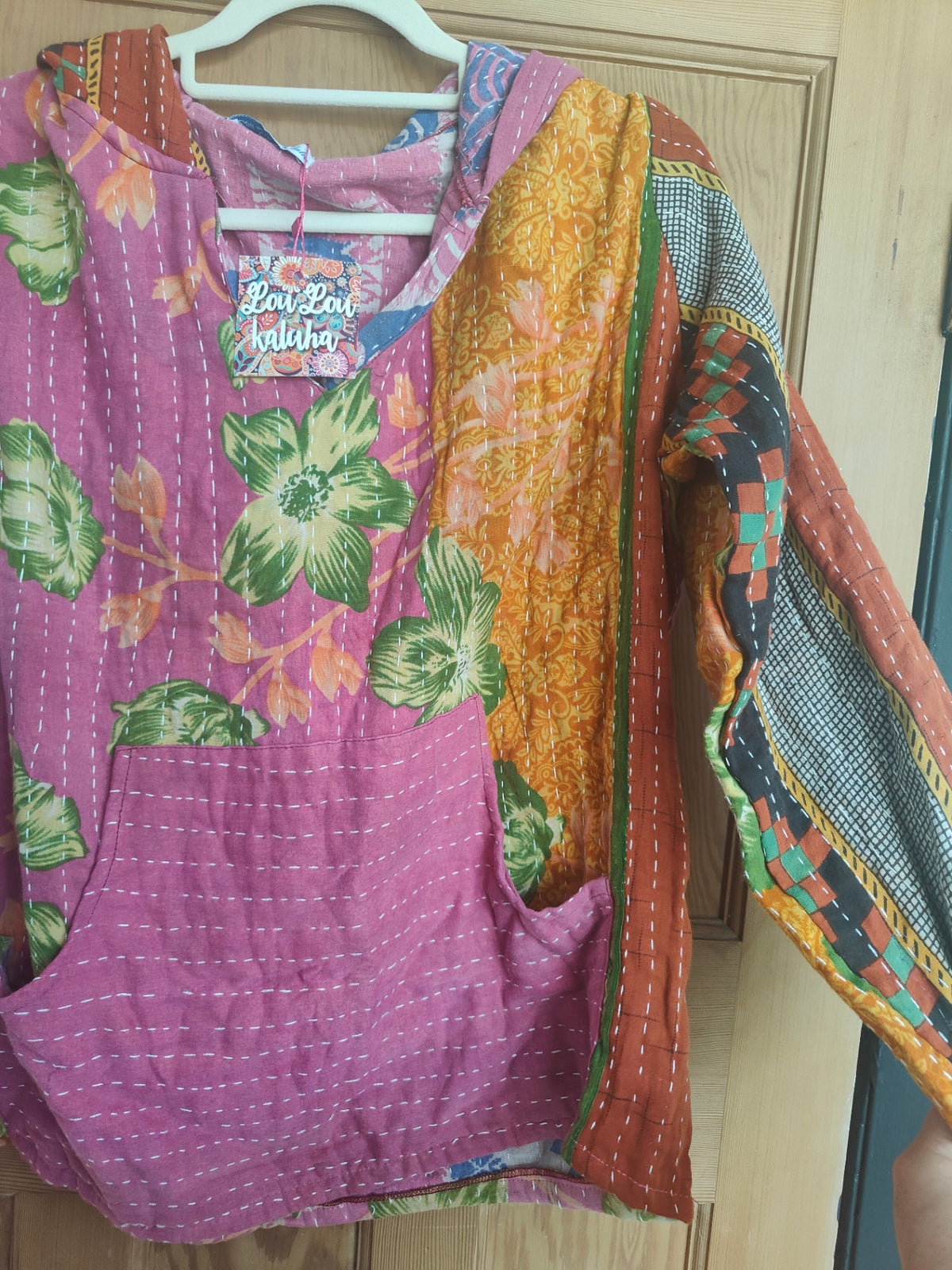 Kantha Hoodie - One Size 