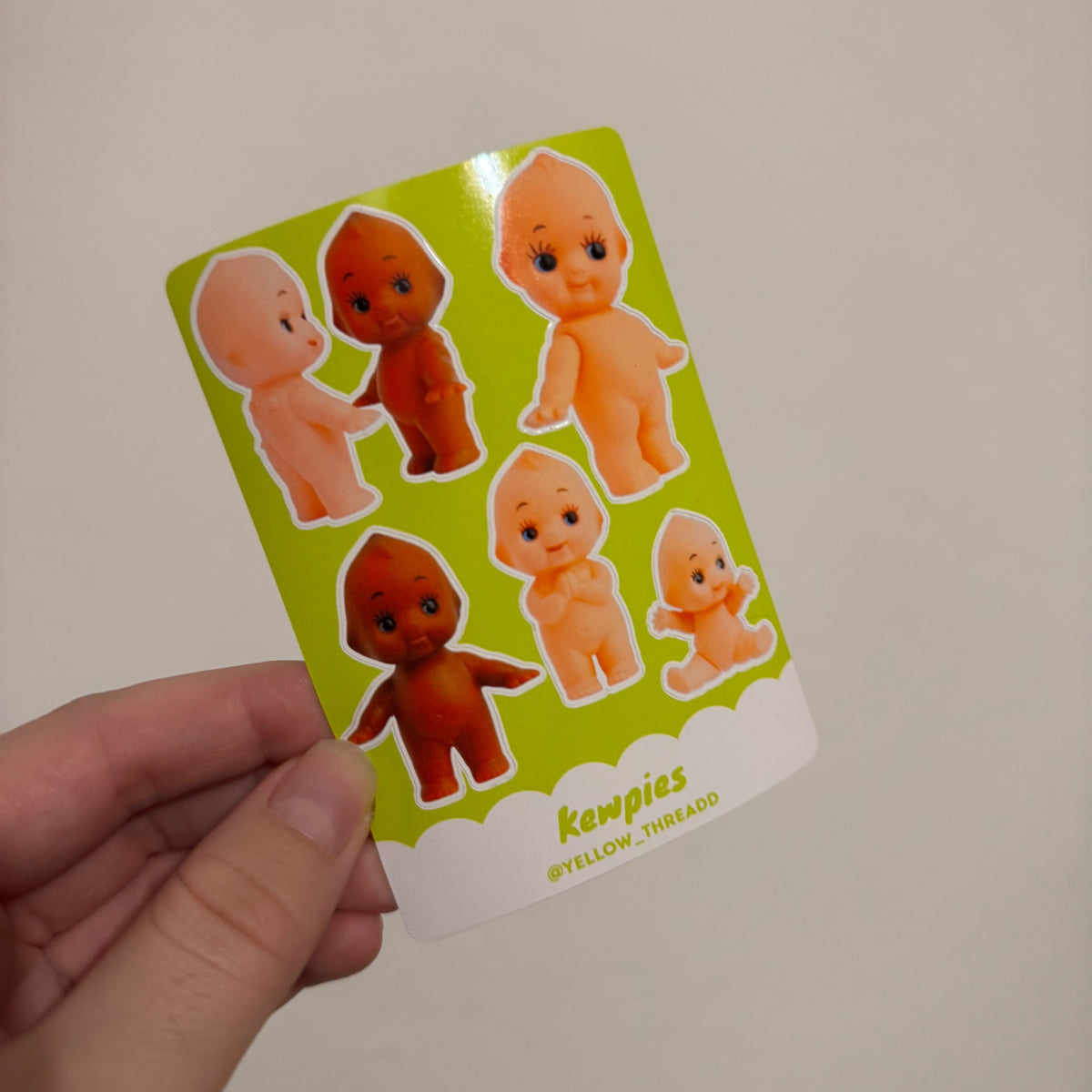 Kewpie Sticker sheet 