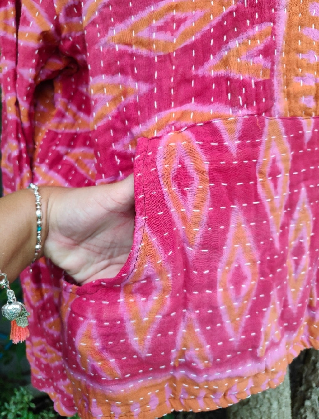 Kantha Hoodie - One Size