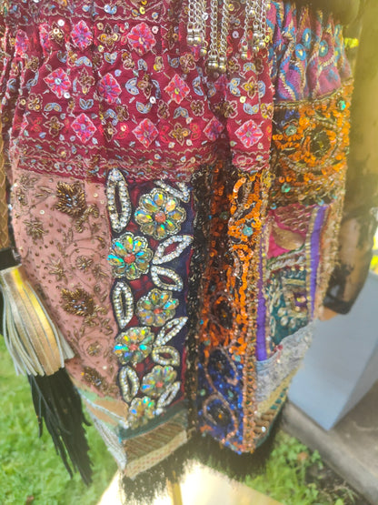 Limited edition Jewelled mini skirt 28 -40 inch waist