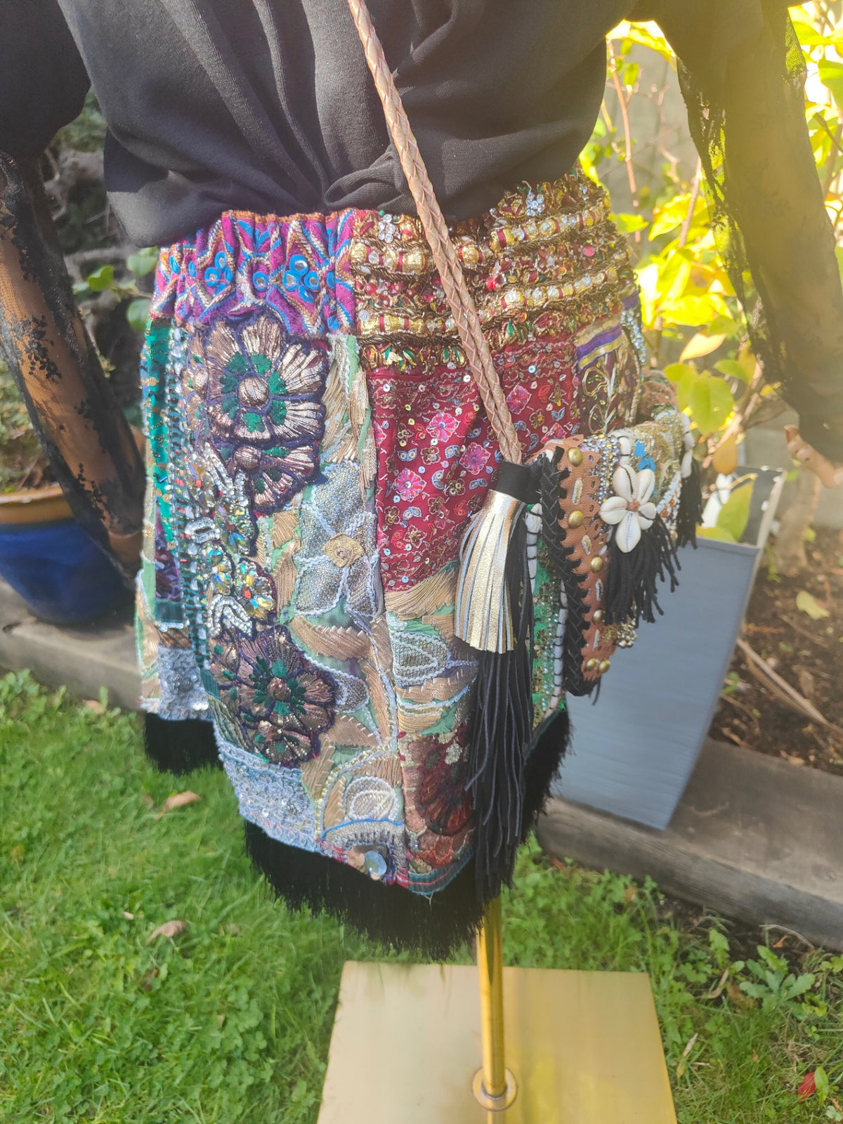 Limited edition Jewelled mini skirt 28 -40 inch waist