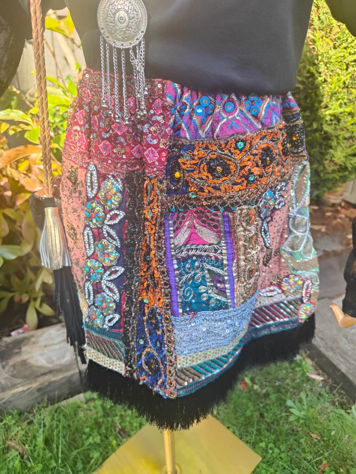 Limited edition Jewelled mini skirt 28 -40 inch waist