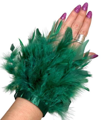 Feather Snap Band Cuffs