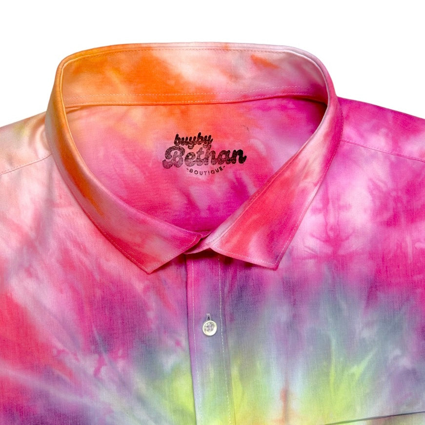 Tie Dye Shirt - Rainbow Swirl