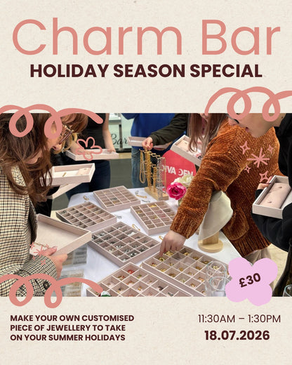 18th July - Charm Bar Workshop – Holiday Season Special
