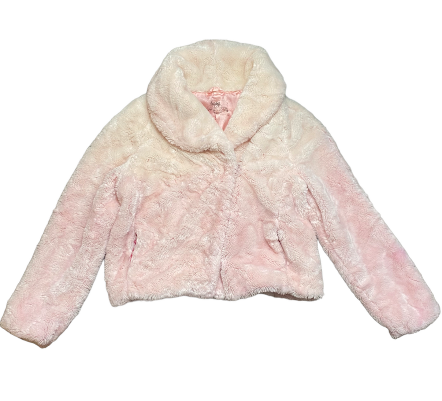Light Pink Fluffy Coat