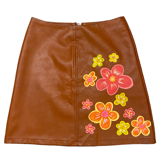 60's Pleather Skirt